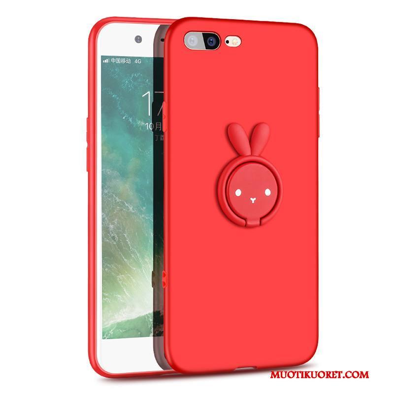 iPhone 8 Kuori Silikoni Kotelo Murtumaton Punainen Persoonallisuus Luova Puhelimen Kuoret