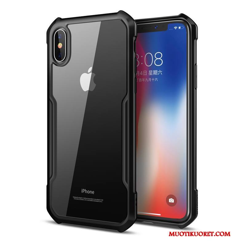 iPhone X Kuori All Inclusive Uusi Suojaus Puhelimen Kuoret Kotelo Pehmeä Neste Murtumaton