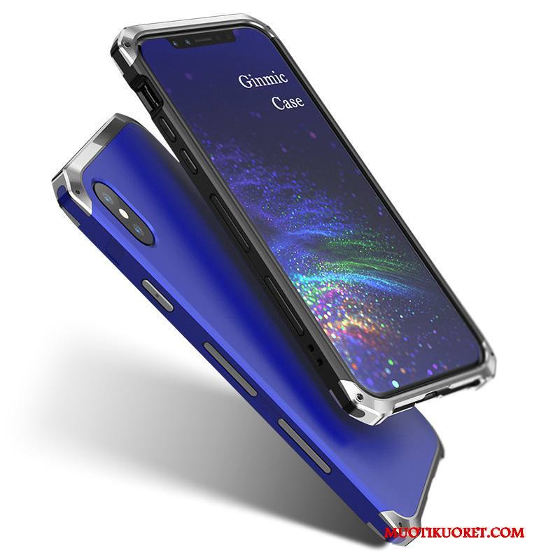 iPhone X Kuori Luova Murtumaton Trendi Suojaus Puhelimen Kuoret Metalli Kotelo