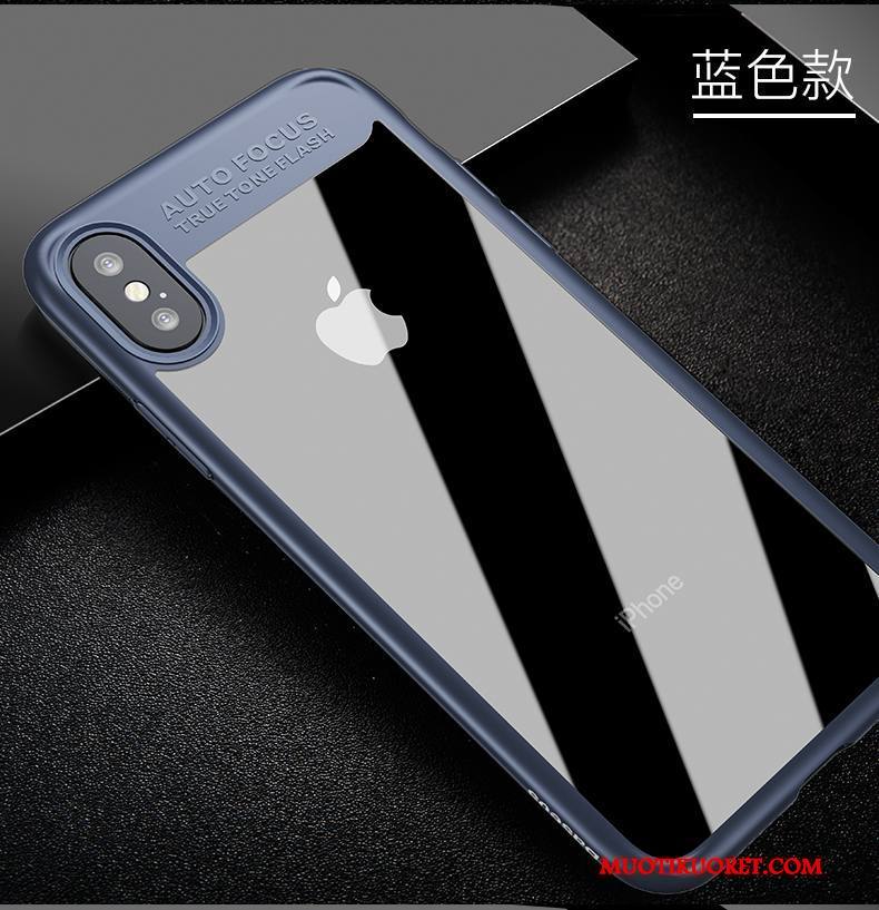 iPhone X Kuori Läpinäkyvä Ohut Puhelimen Kuoret Silikoni Pehmeä Neste Uusi Kotelo