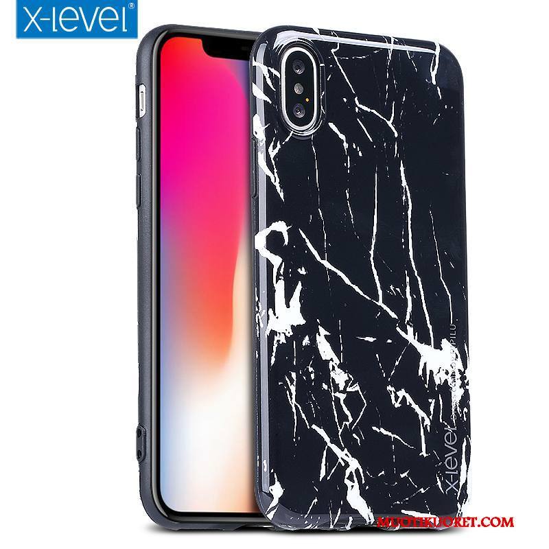 iPhone X Luova Silikoni Suojaus Kuori Murtumaton Persoonallisuus Puhelimen Kuoret