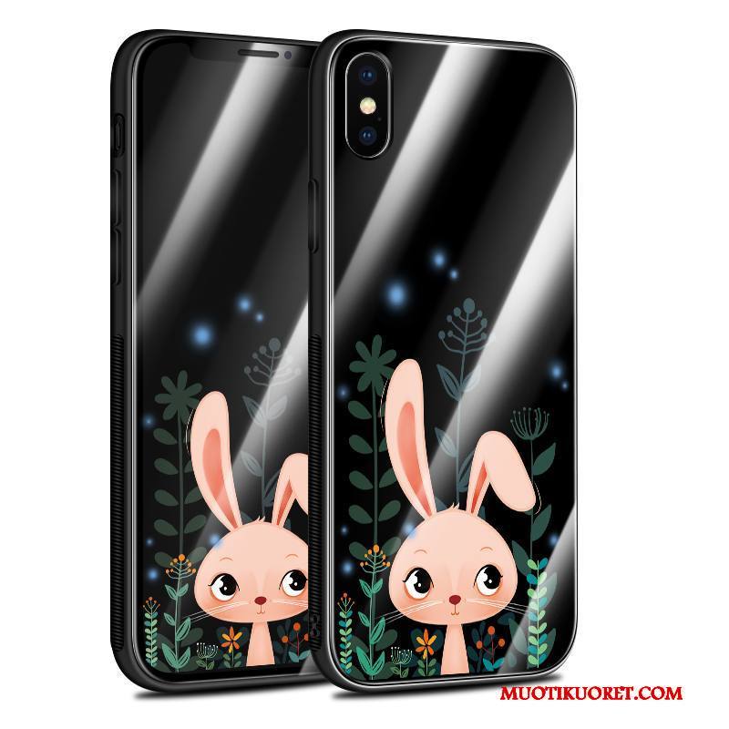 iPhone X Uusi Lasi Kuori Murtumaton Suojaus Ihana Kotelo