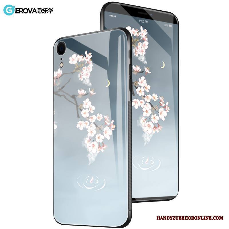 iPhone Xr Kuori Takakansi Luova Trendi Lasi Kova Murtumaton Puhelimen Kuoret