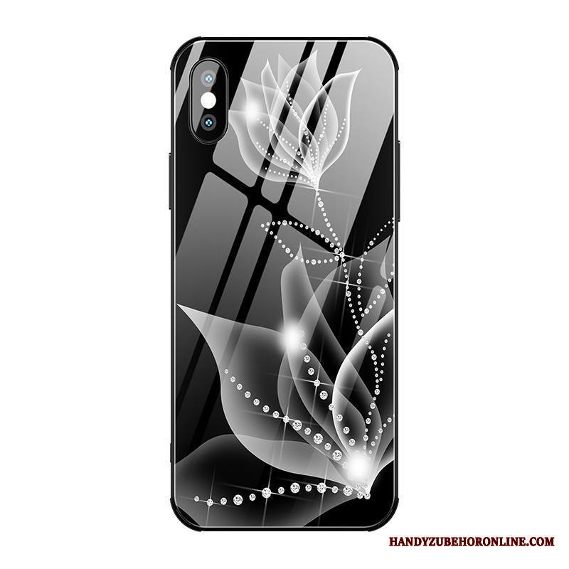 iPhone Xs Kuori Julkkis Lasi All Inclusive Luova Ultra Tila Ohut