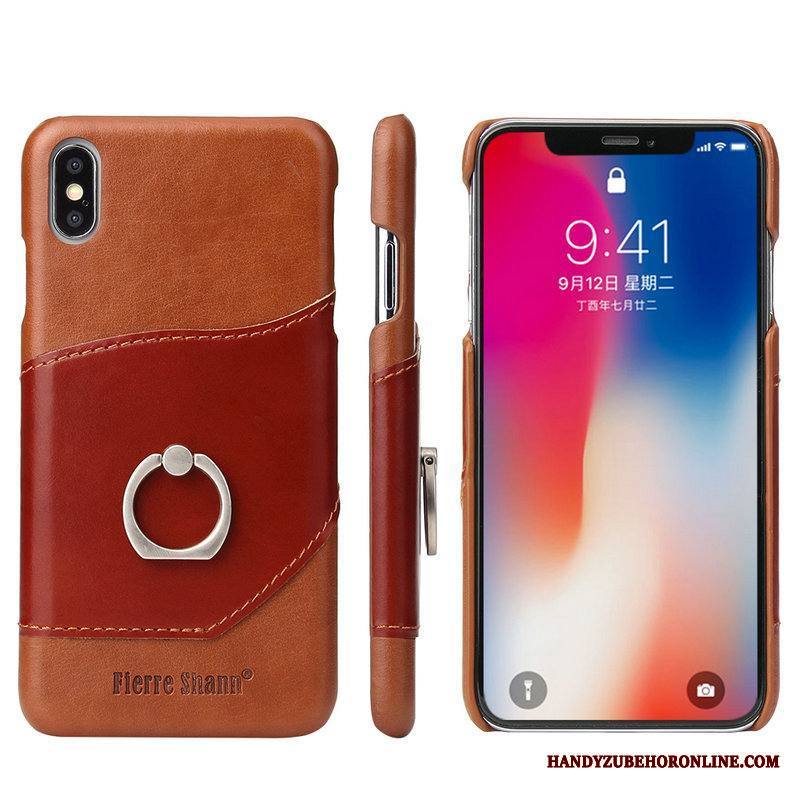 iPhone Xs Kuori Lehmä Puhelimen Kuoret Khaki Tuki Murtumaton Liiketoiminta Uusi