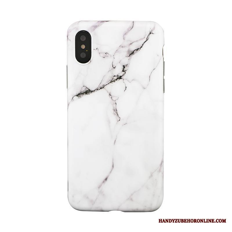 iPhone Xs Max Kuori Pehmeä Neste Vaalean Luova Valkoinen Tuuli Yksinkertainen Persoonallisuus